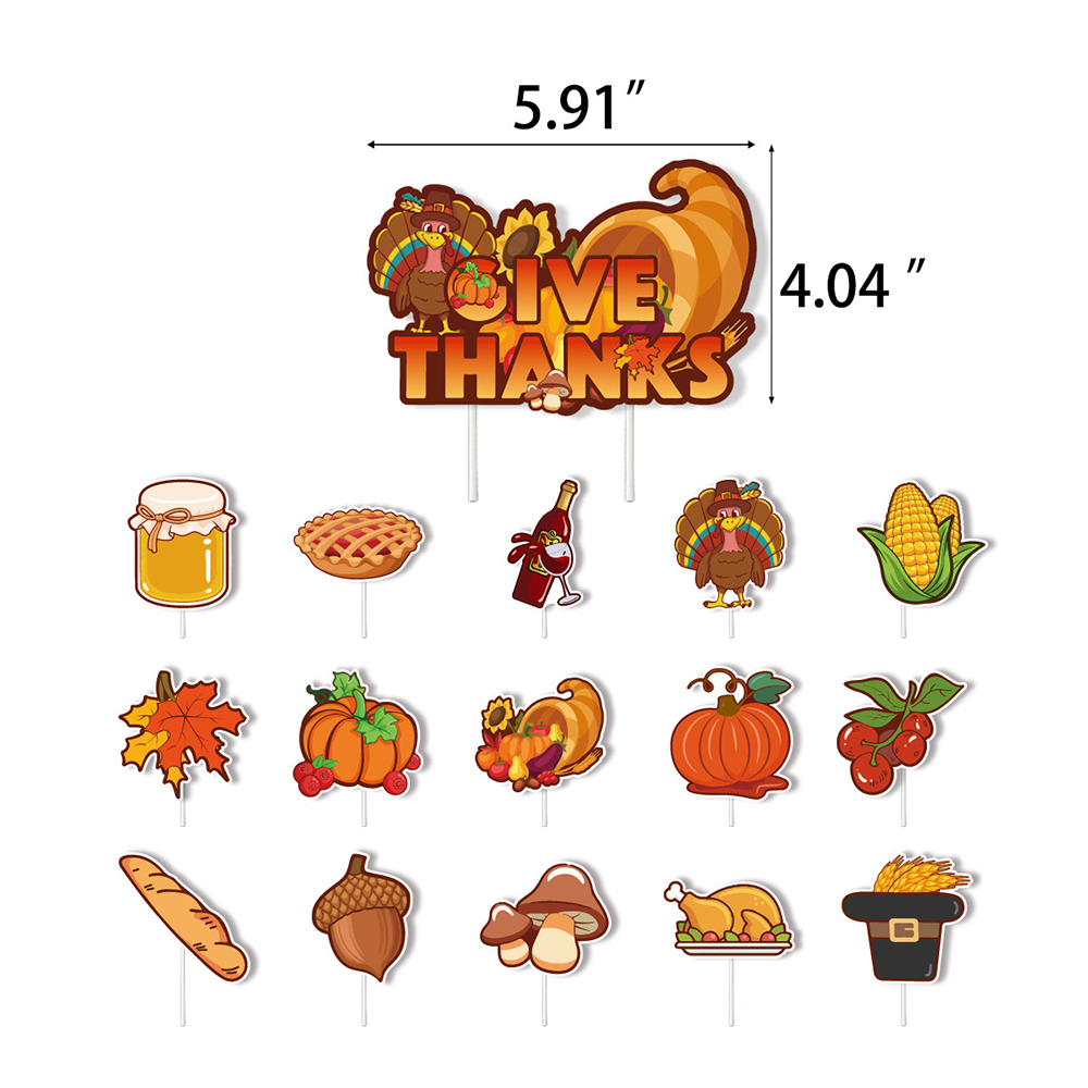 Thanksgiving Theme Party Decoration Balloon Set 5