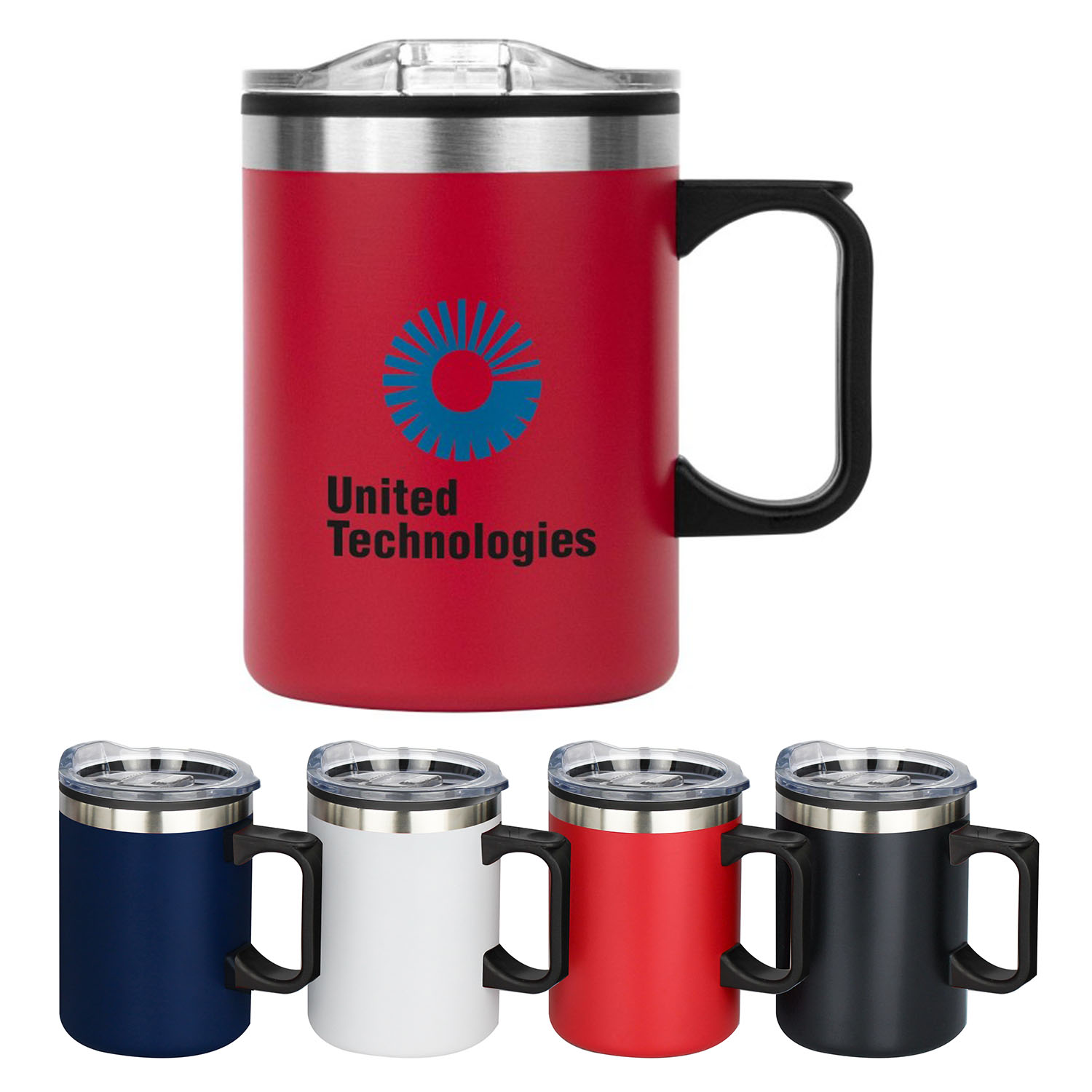 14oz. Stainless Camping Mug W/Handle 5