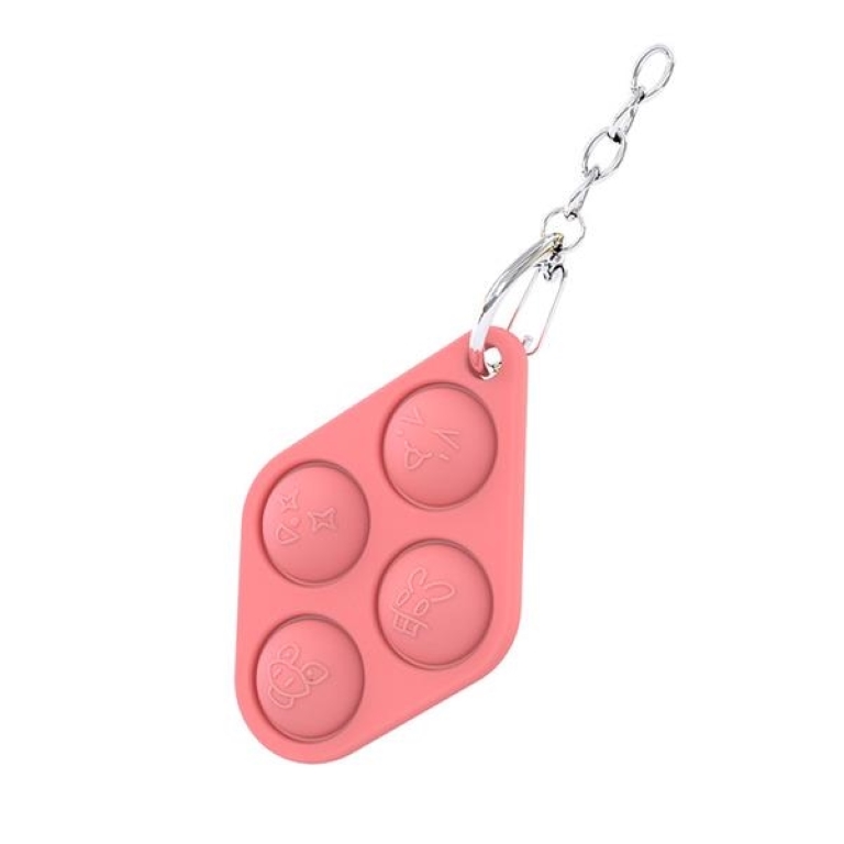 Stress Reliever Silicone Keychain 3