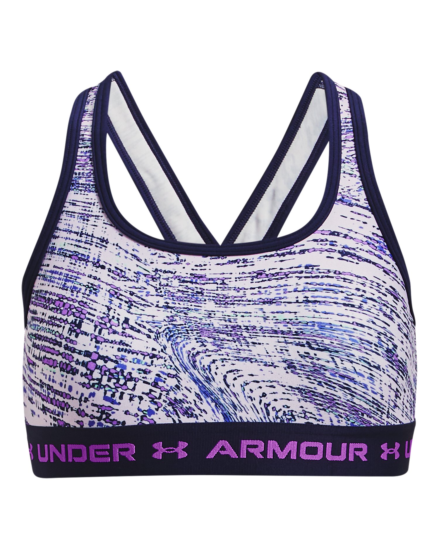 UA Crossback Printed Girls' Sports Bra 17