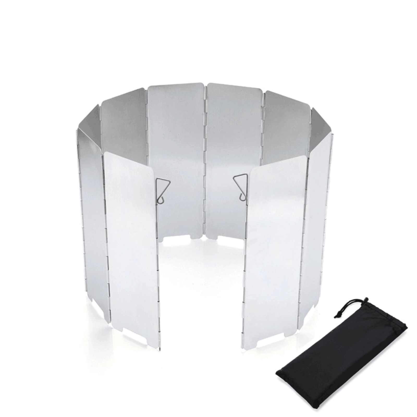 10 Piece Outdoor Camping Bbq Windshield 4