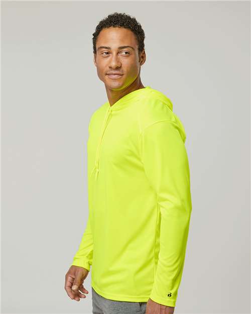 Unisex B-Core Hooded Long Sleeve T-Shirt - 4105 87