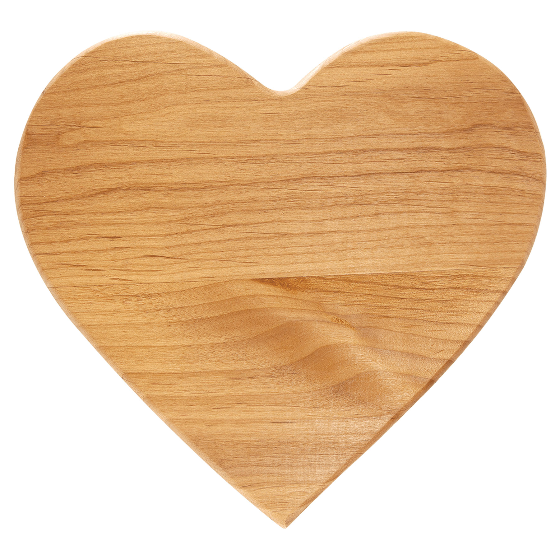9 1/2" x 8" Alder Heart Plaque 3