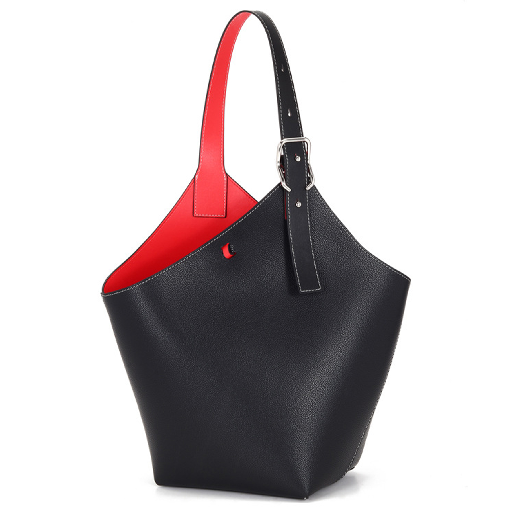 Genuine Leather Large-capacity commuter cross-body bag 7
