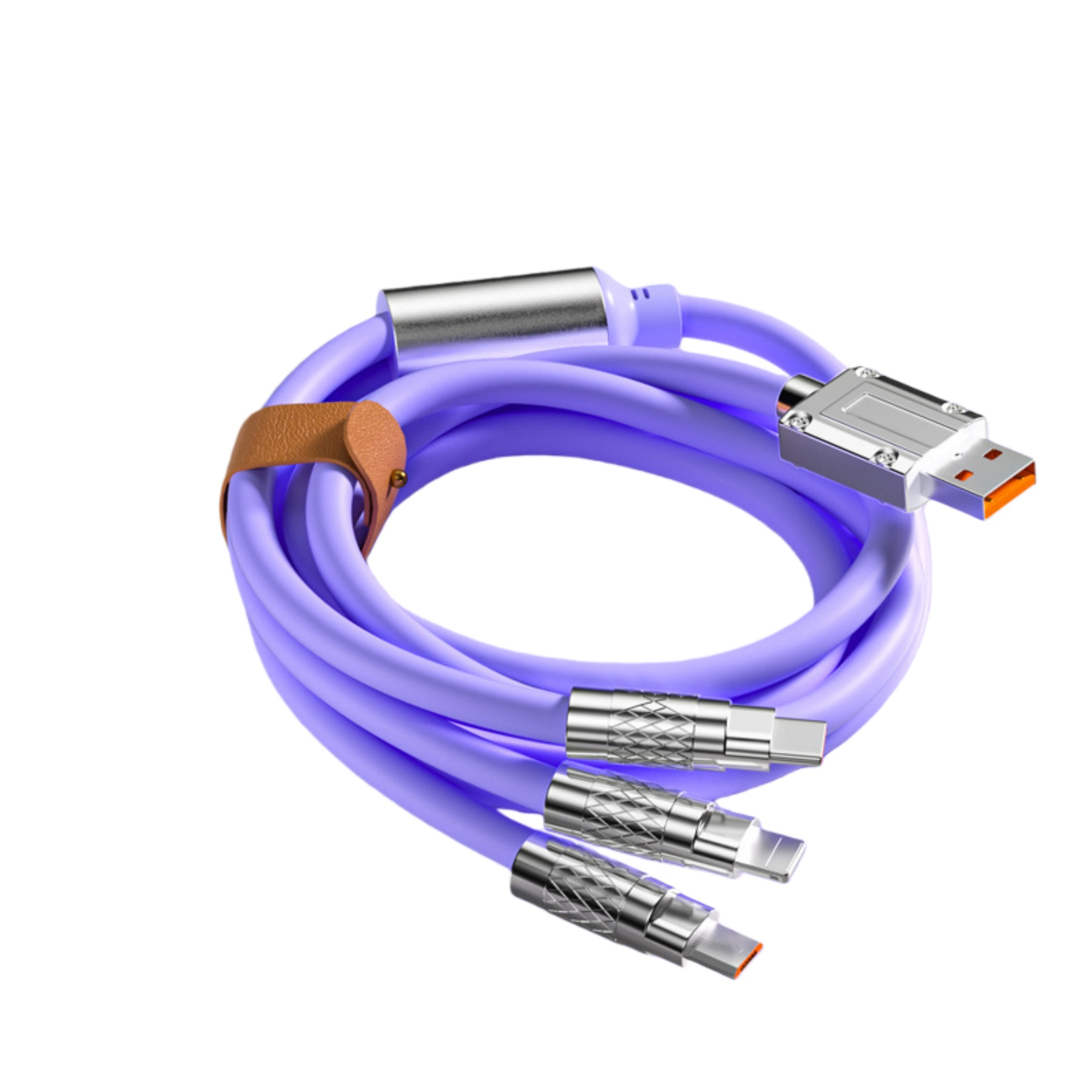 Heavy Duty 3-in-1 Charging Cable 3