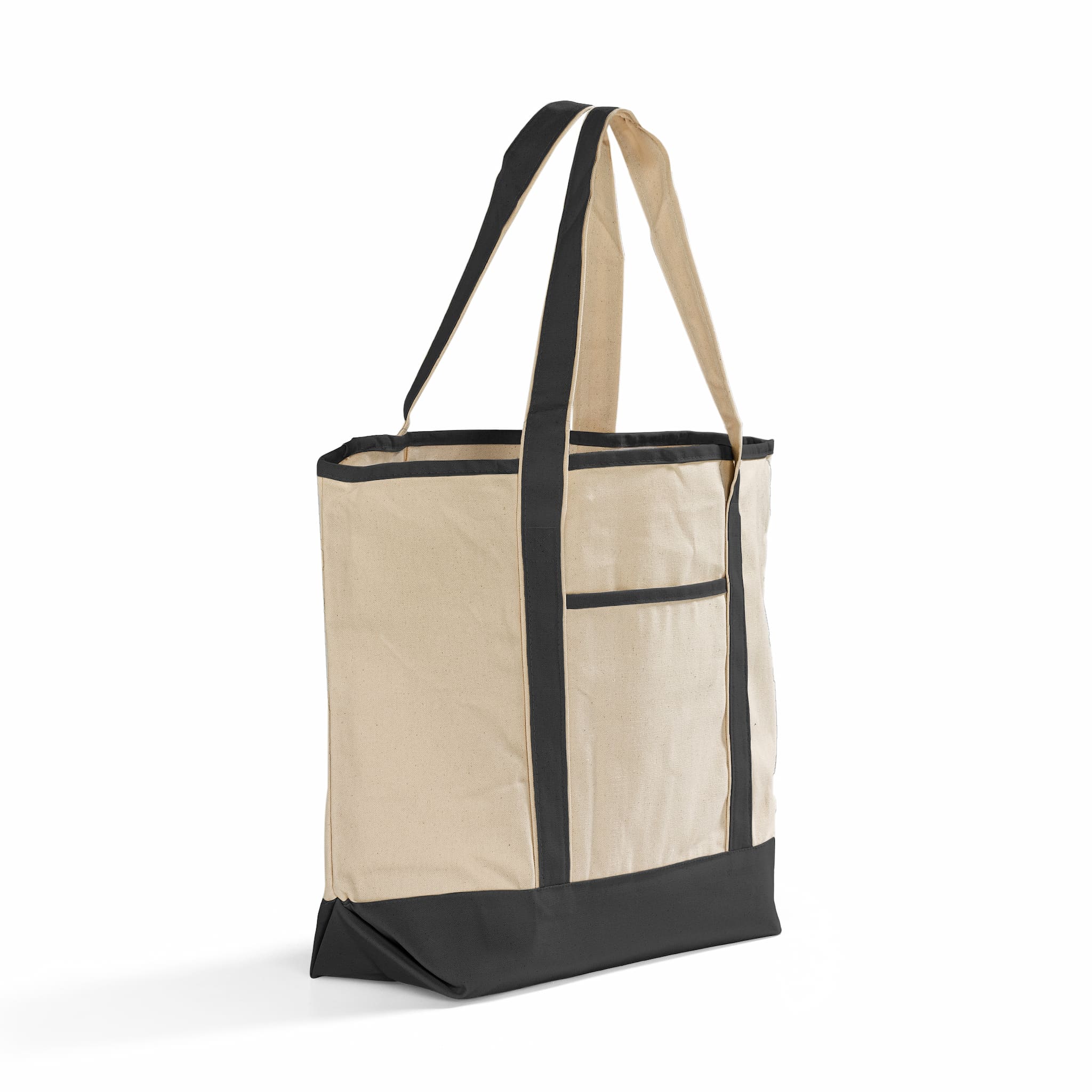 Jumbo Deluxe Canvas Tote Bag, custom tote bag with logo imprint 3