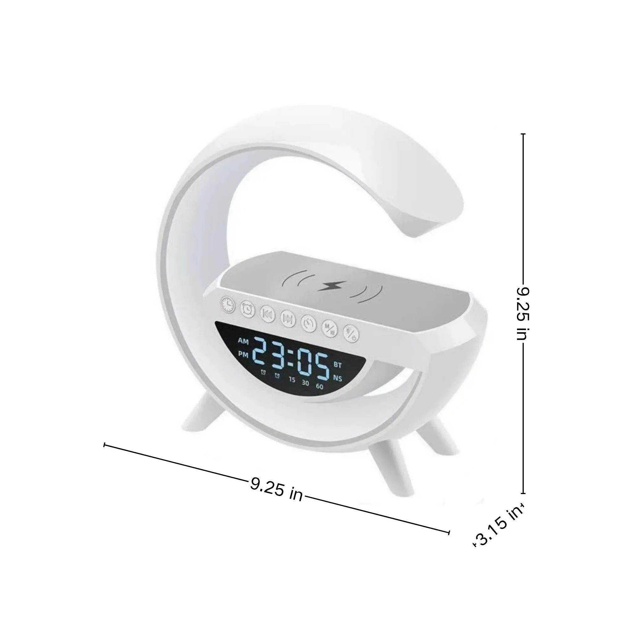 G-Shaped Wireless Charging Speaker Lamp 3