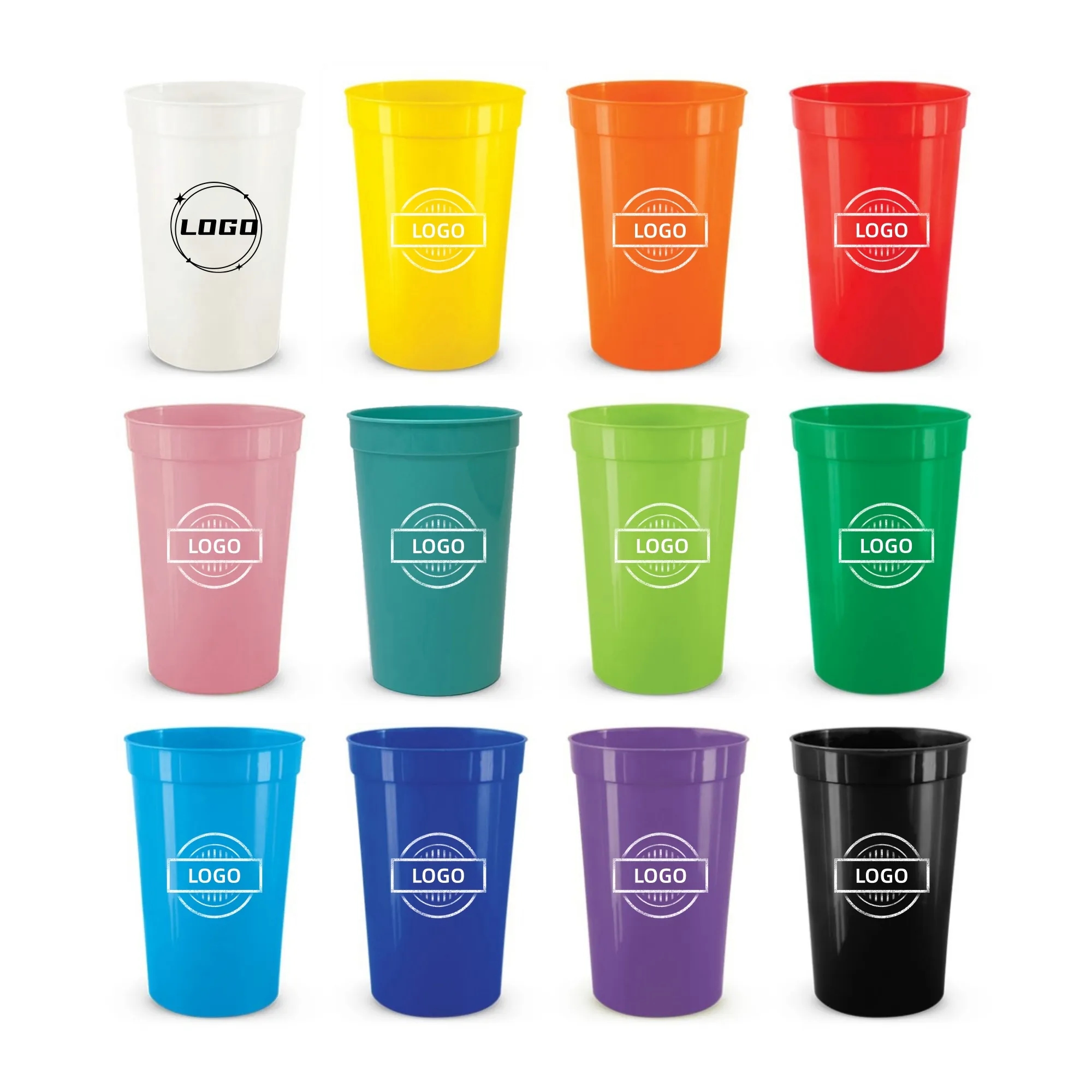 16oz Reusable Plastic Drinking Cup Party Game 3