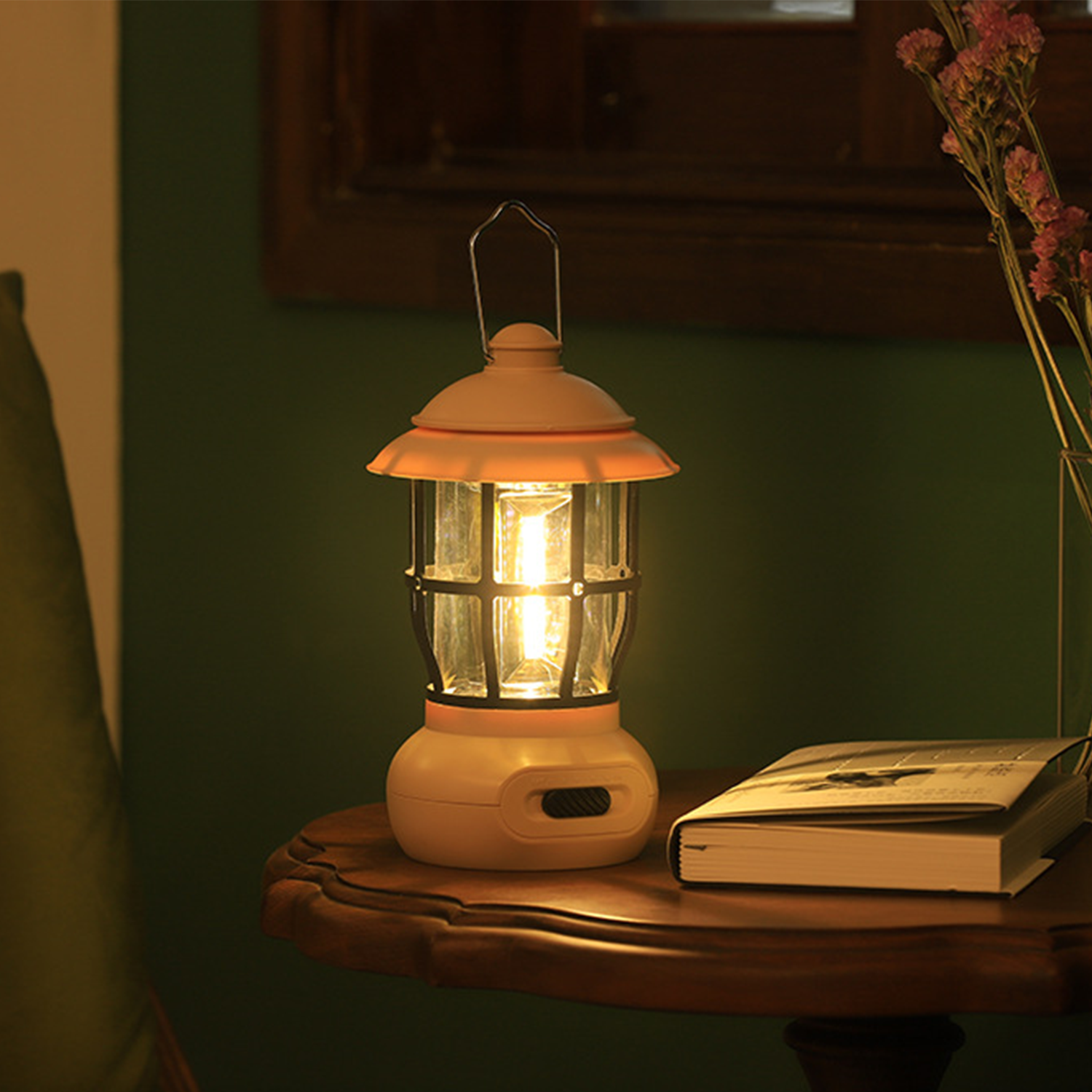 Vintage Camping Lantern Rechargeable 4