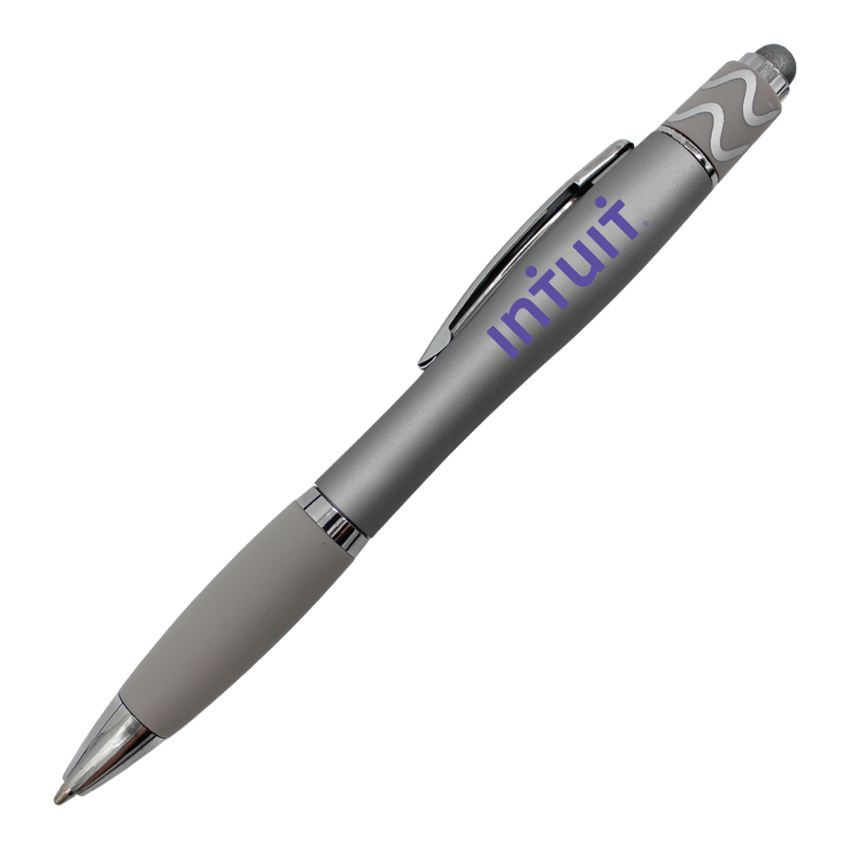 Halcyon® Silhouette Spin Top Pen with Stylus 8