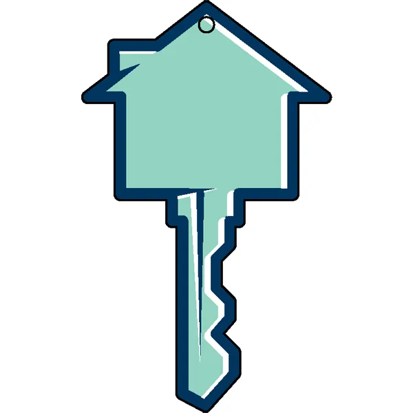 Stock Shape Acrylic Key Tag 1