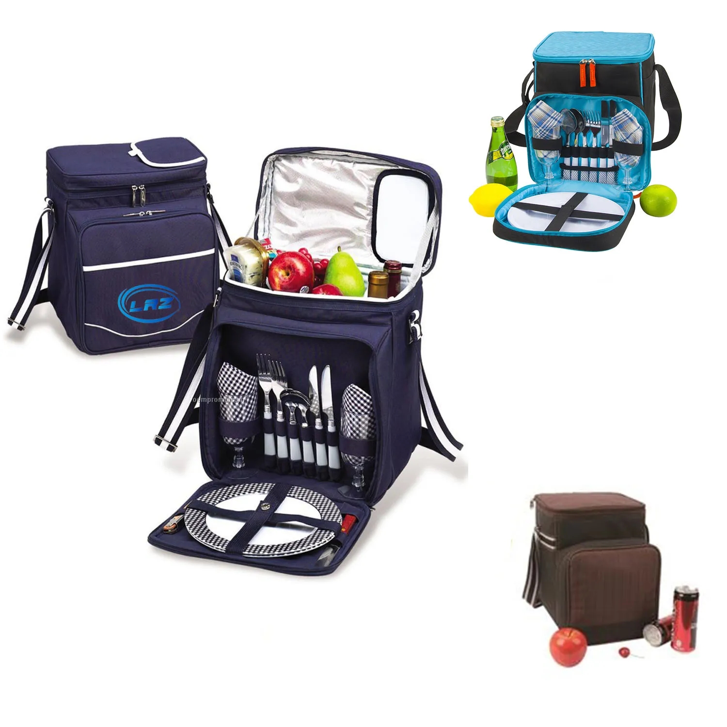 Picnic Backpack Bag For 2 Person 3