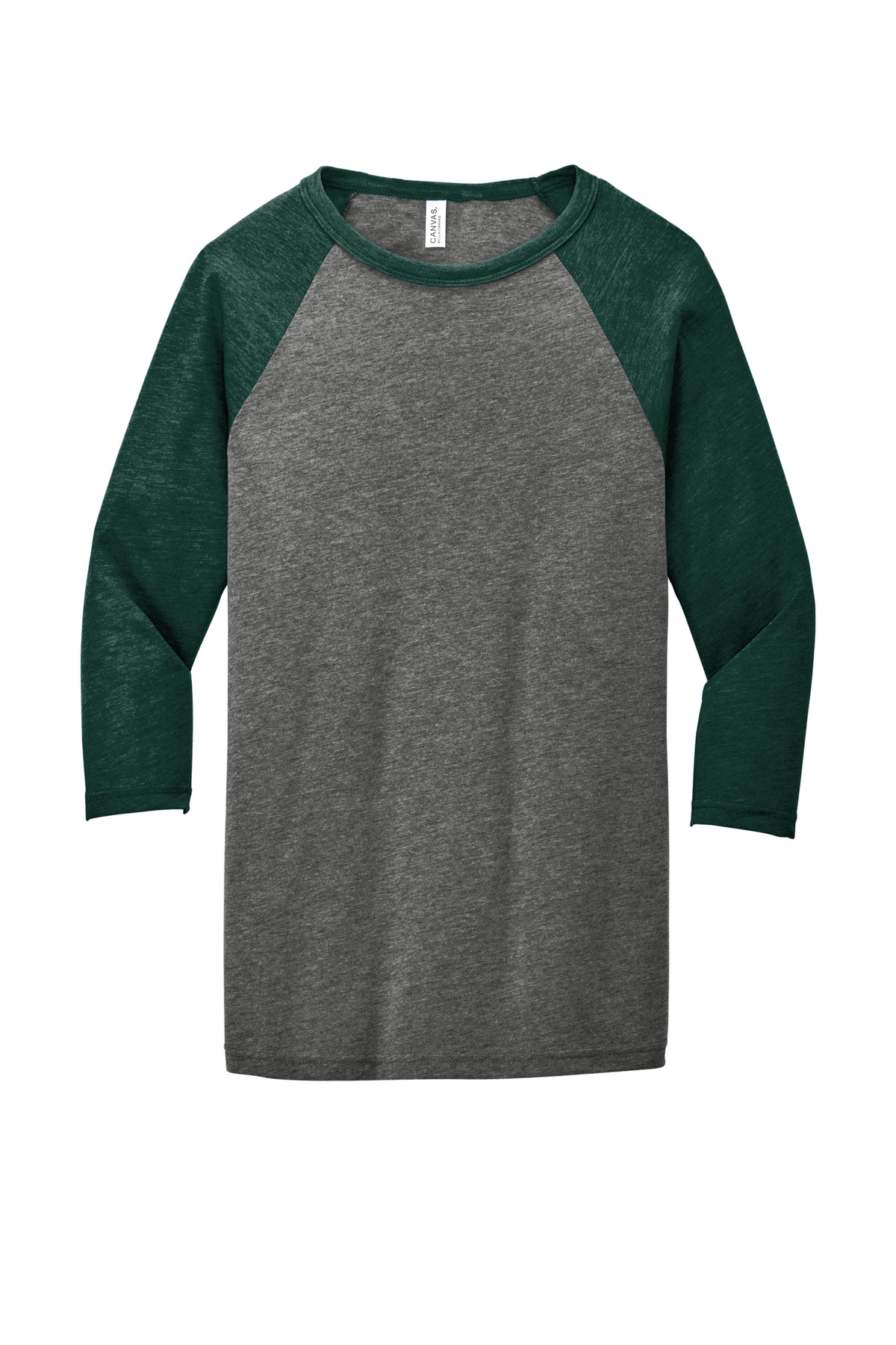 BELLA+CANVAS Unisex 3/4-Sleeve Baseball Tee. BC3200 68