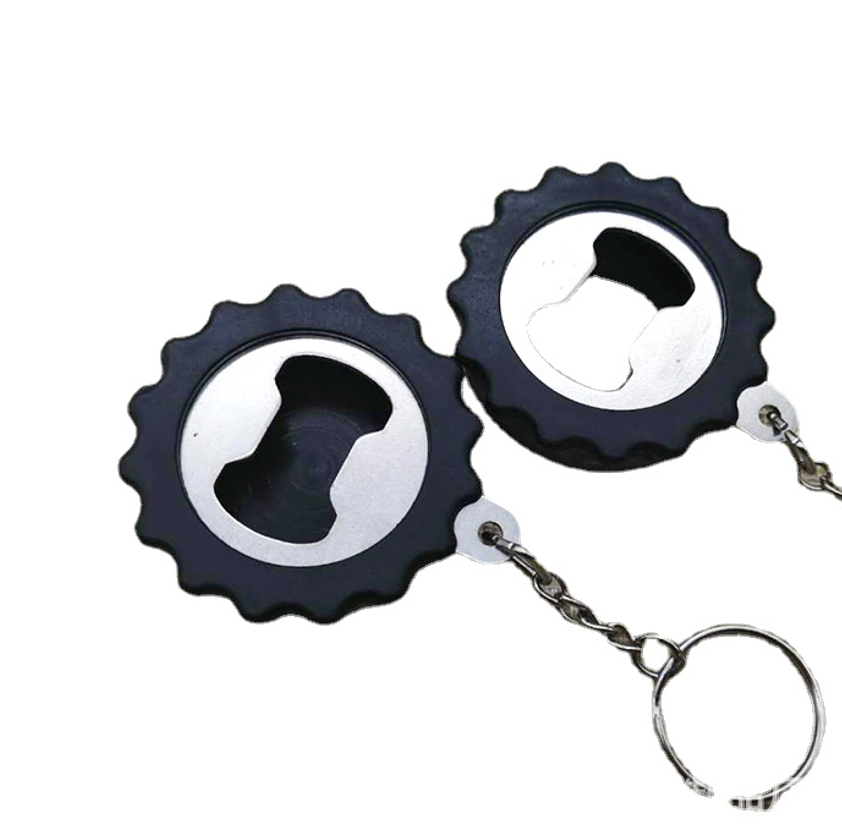 Beer Bottle Cap Shape Keychain/Bottle Opener 2