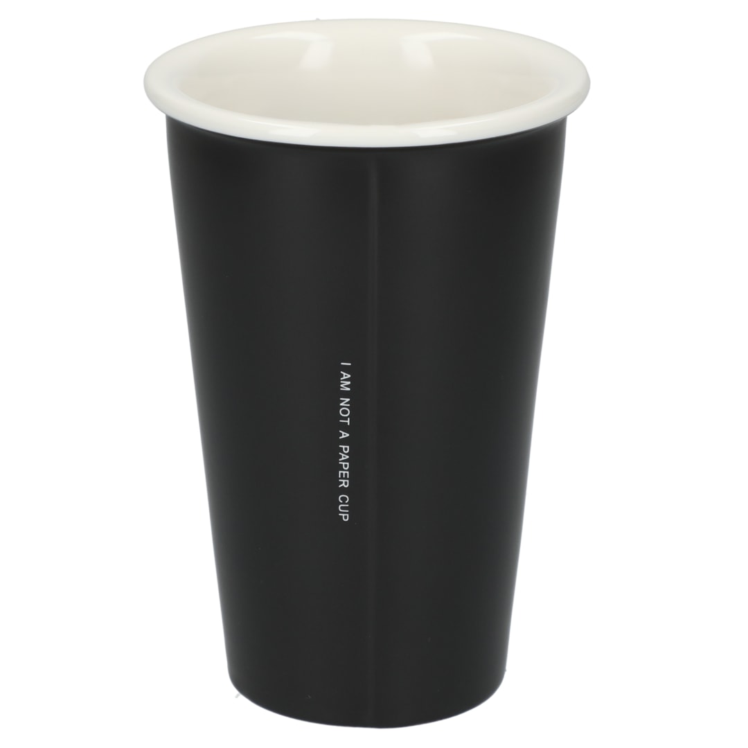 I'm not a paper cup 10oz ceramic tumbler 143
