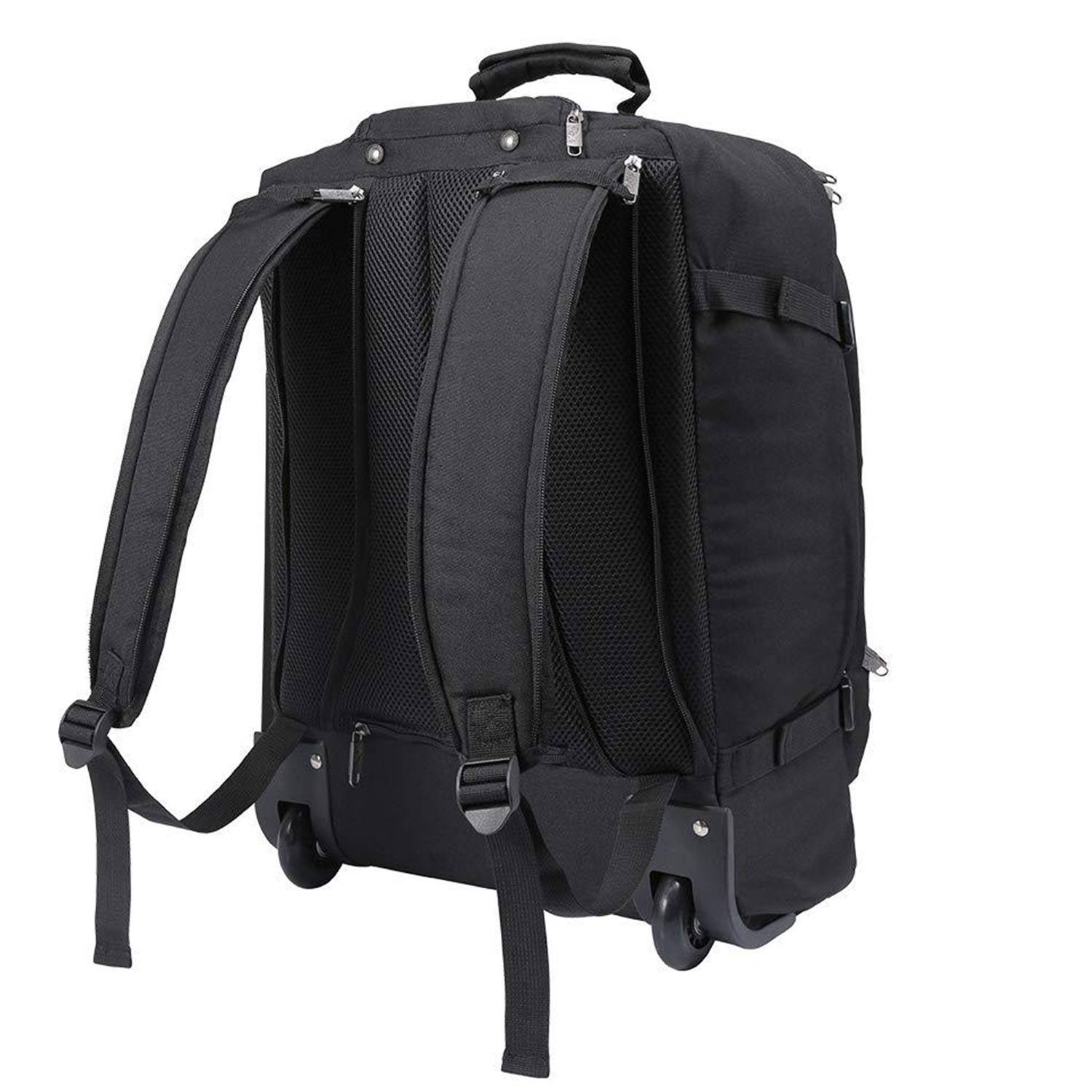 Nylon Men's Hand-Carried Trolley Business Backpack 6