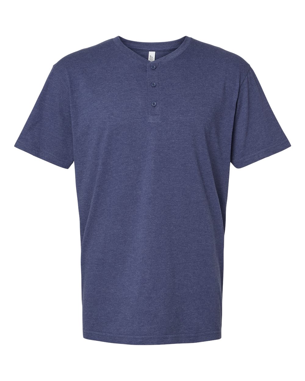 Unisex CVC Henley Tee - 2004CVC 6