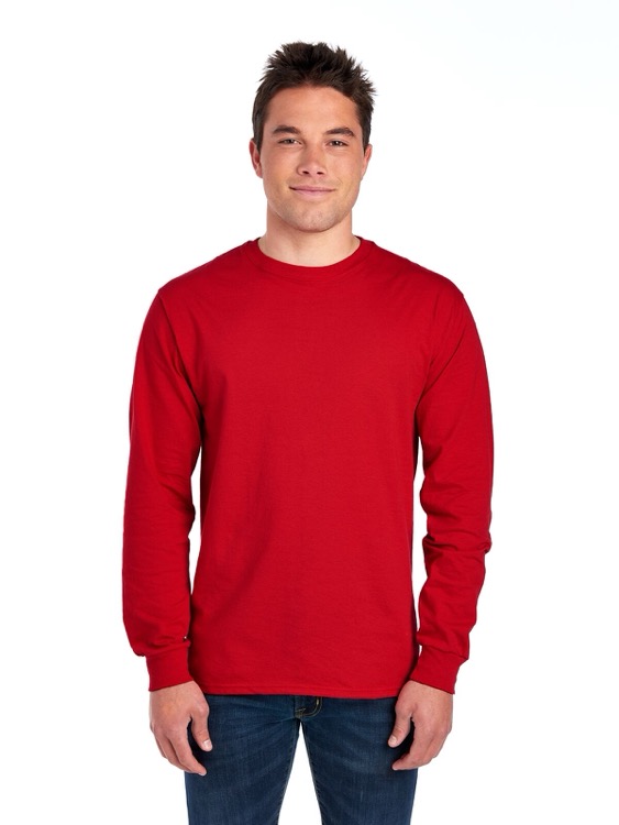 FRUIT OF THE LOOM HD Cotton™ Unisex Long-Sleeve T-Shirt 25