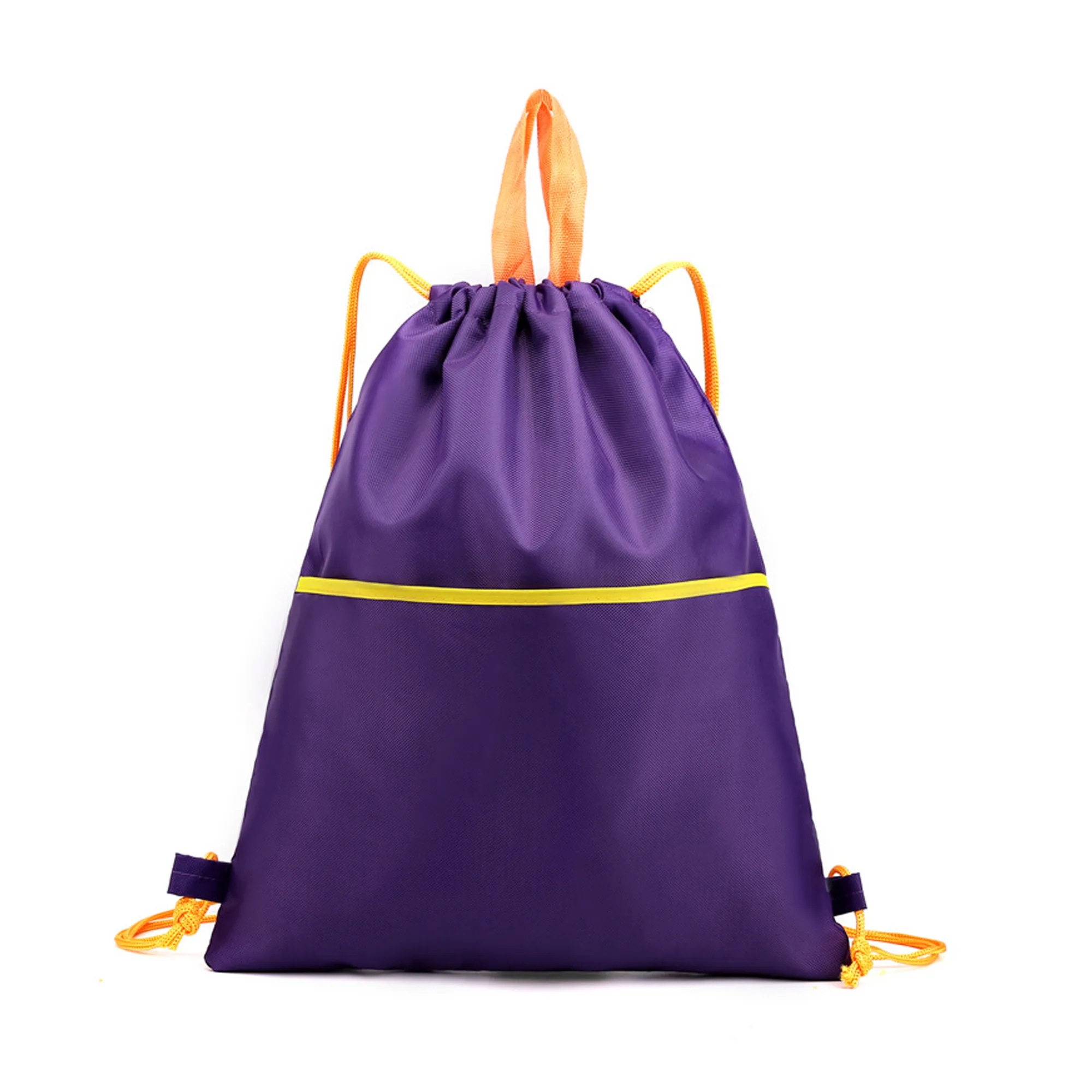 Portable Travel Sports Drawstring Backpack 11