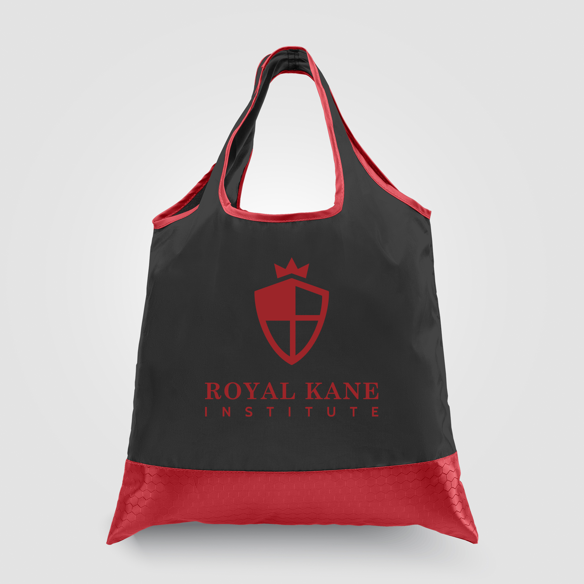 Zurich - Foldaway Shopping Tote Bag - 210D Polyester, 420D RipStop Trim 13