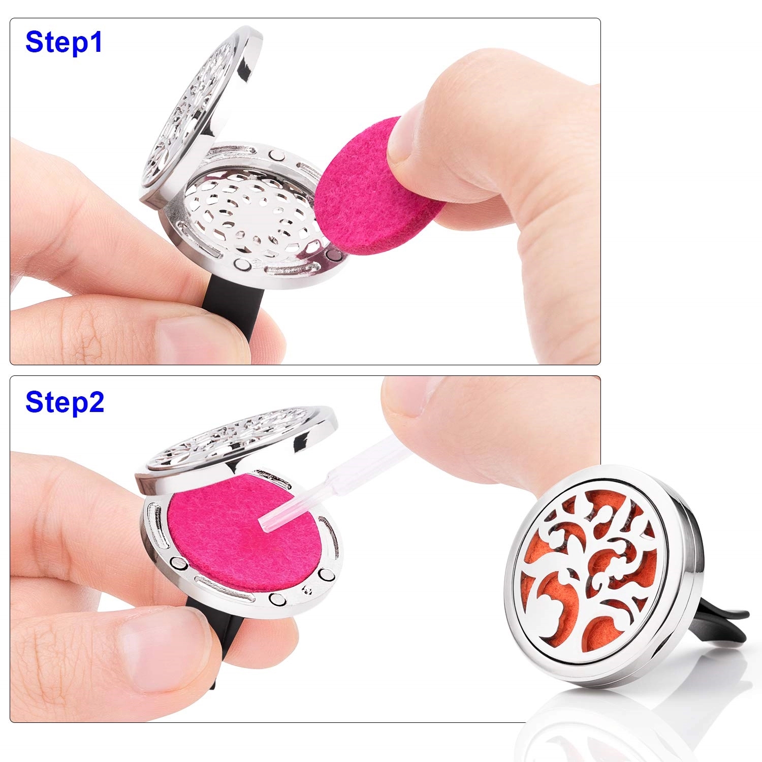 Car Essential Oil Diffuser Vent Clip 5