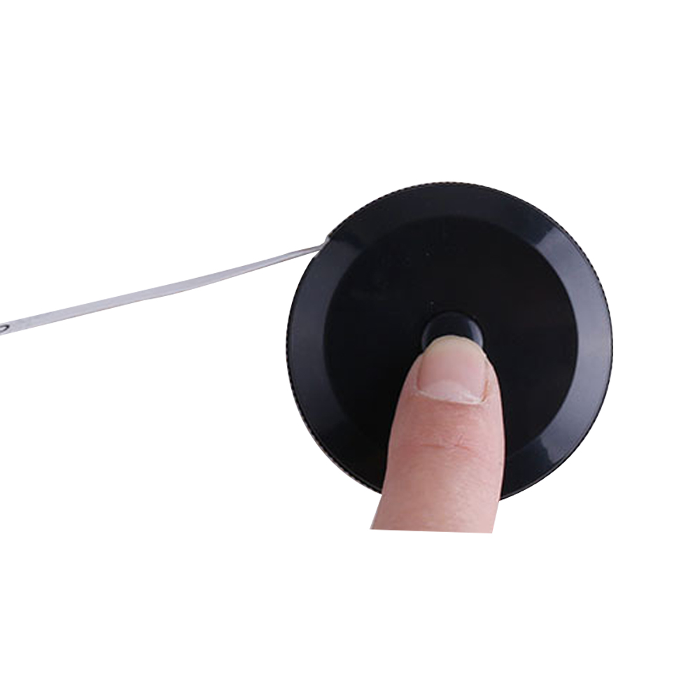 Automatic retractable 1.5m 60 inch black tape measure 2