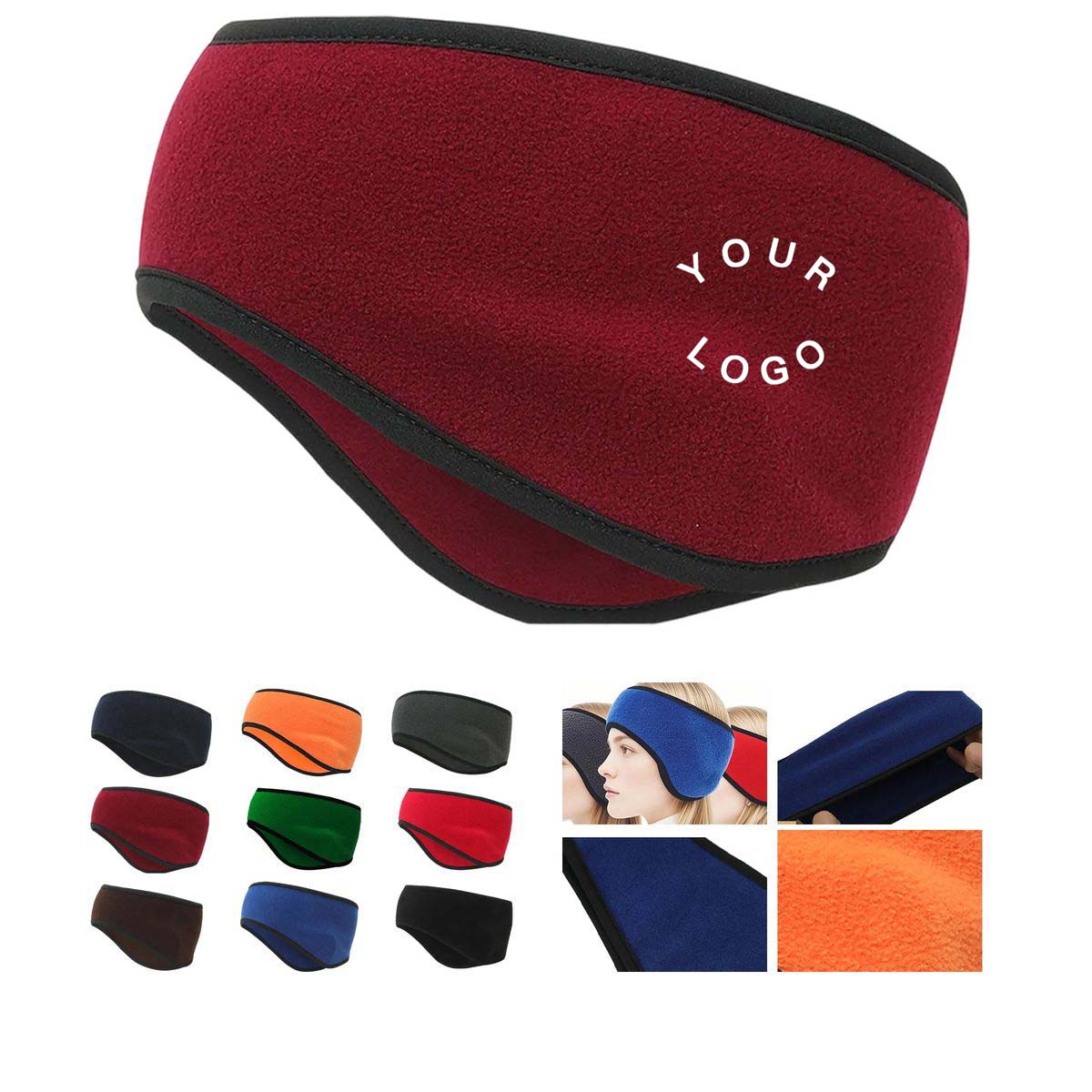 Soft Velvet Headband for Cold Weather Sports 8