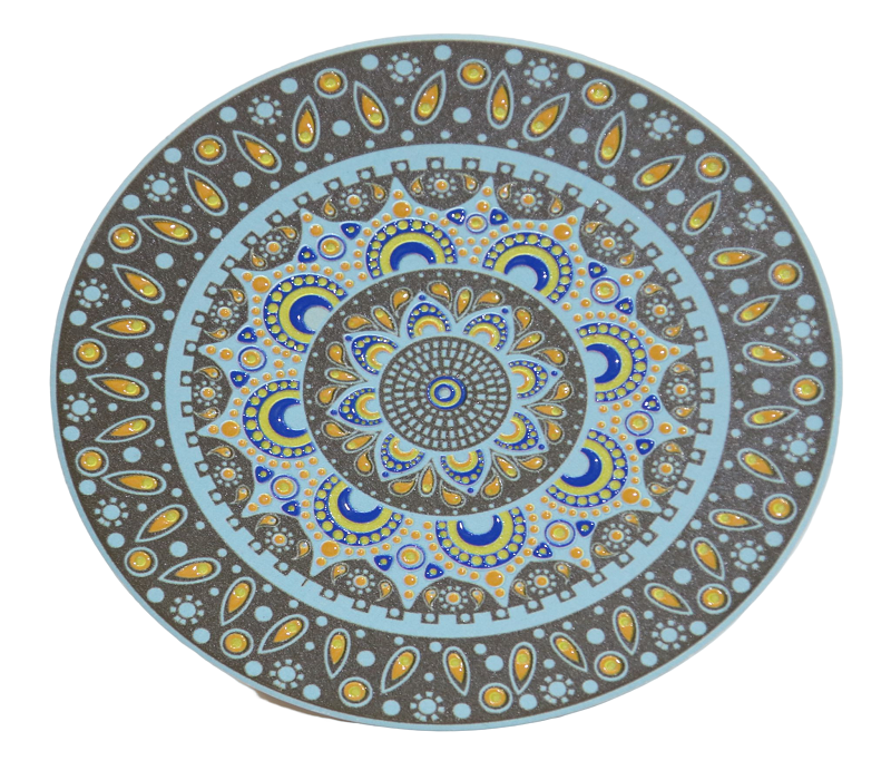 Ceramic Coaster with Cork Bottom 4