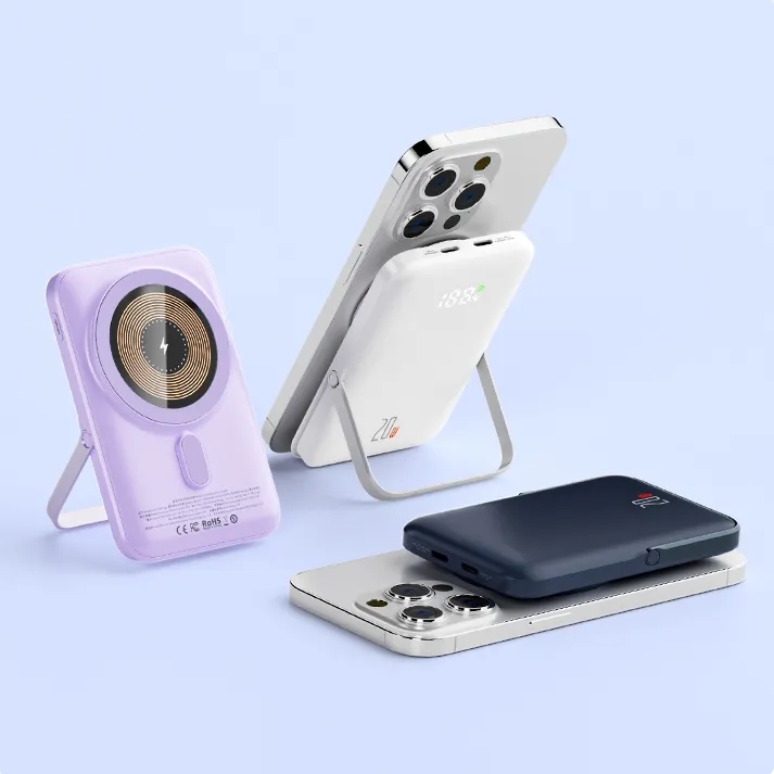 Wireless Portable Charger 10000mAh Magnetic Power Bank PD20W 5