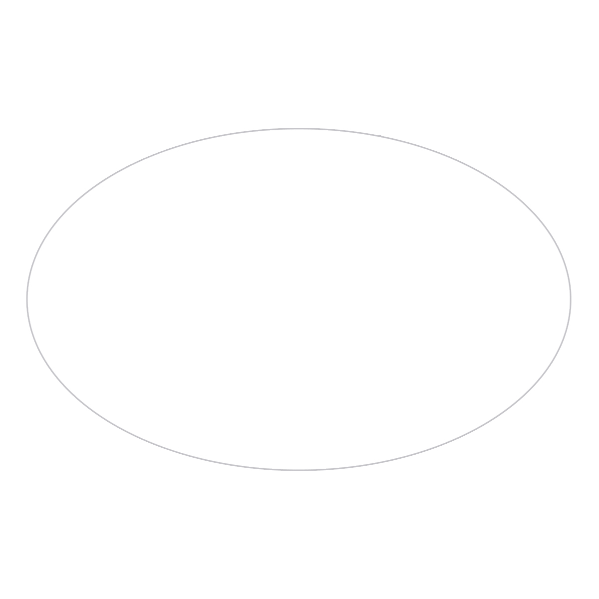 Ultra Removeable Oval Sticker 2