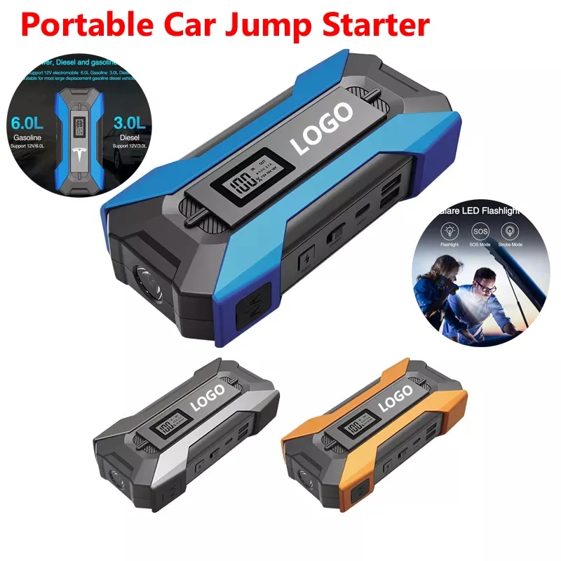 12000mAh Portable Car Jump Starter with Smart Clip 5