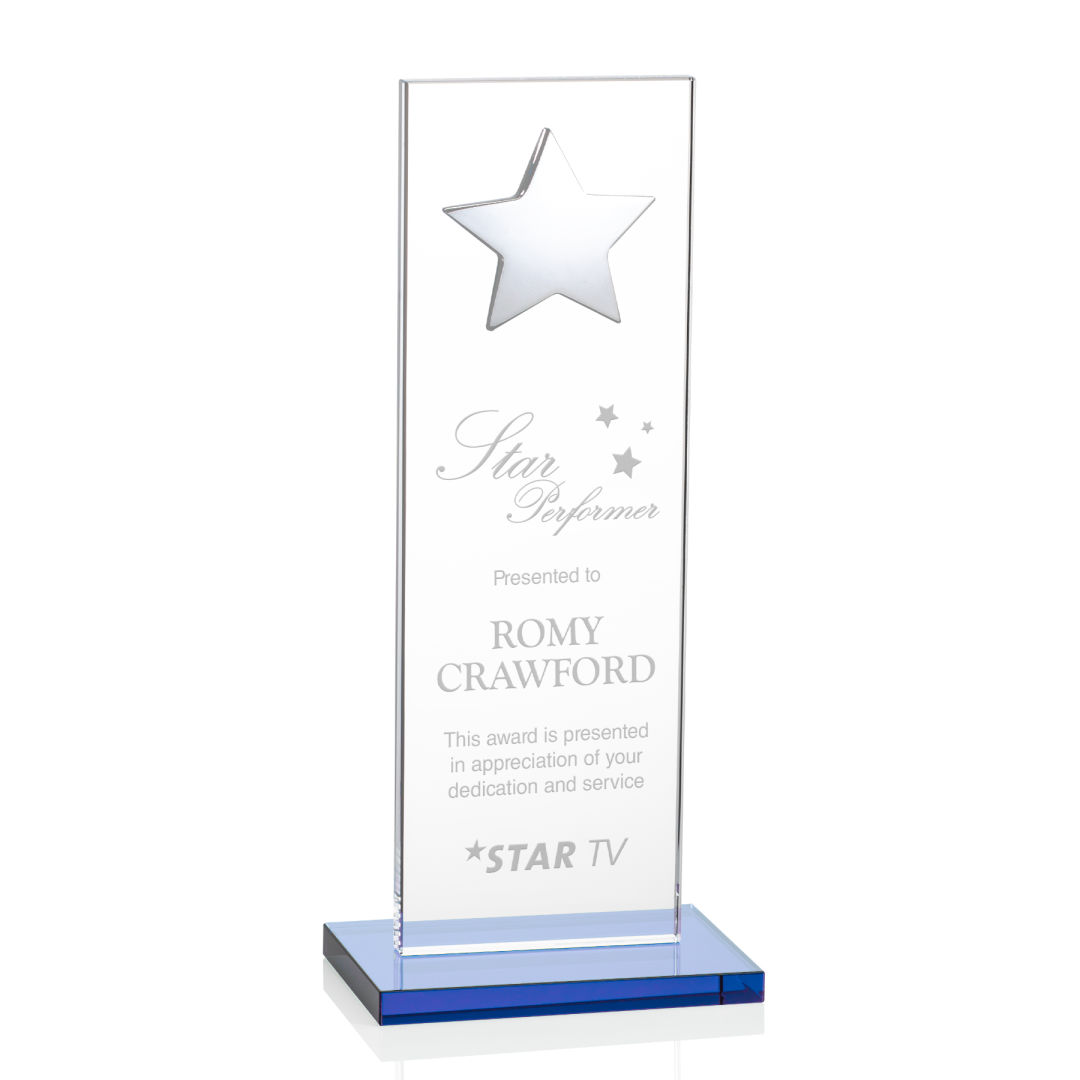 Dallas Star Award - Sky Blue/Silver 7