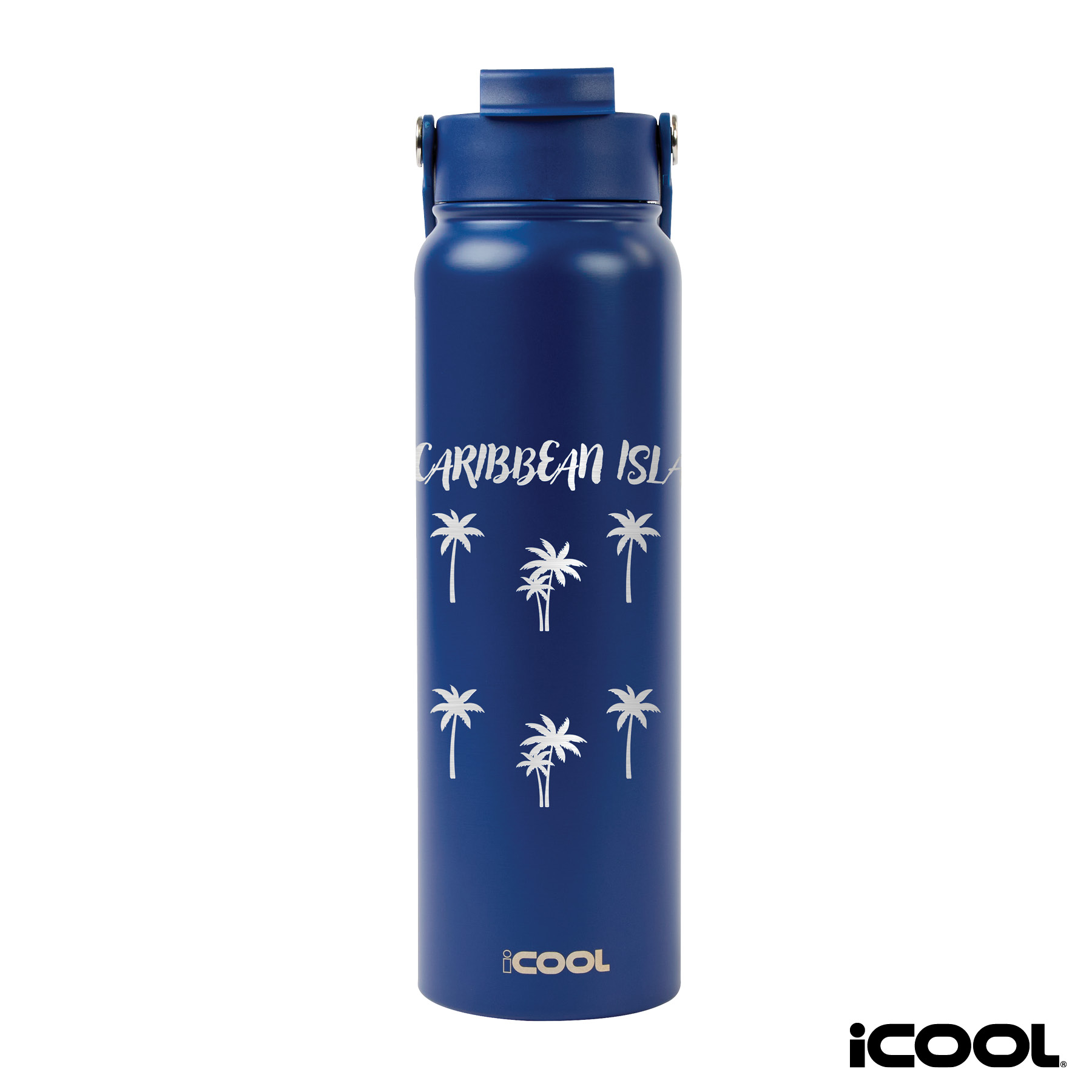 iCOOL® Glenwood 35 oz. Double Wall, Recycled Stainless Steel Water Bottle 95