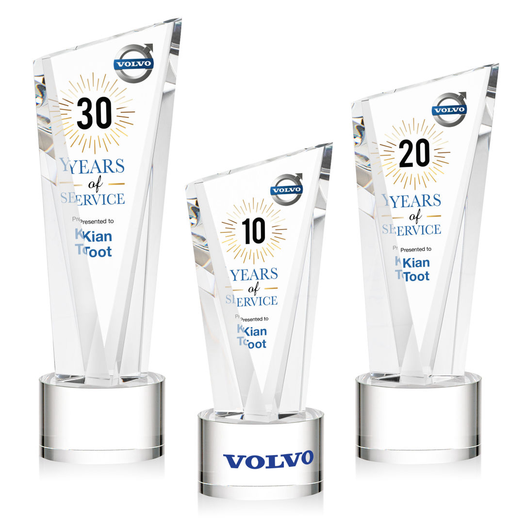 Plymouth VividPrint™ Award on Marvel Base - Clear 9