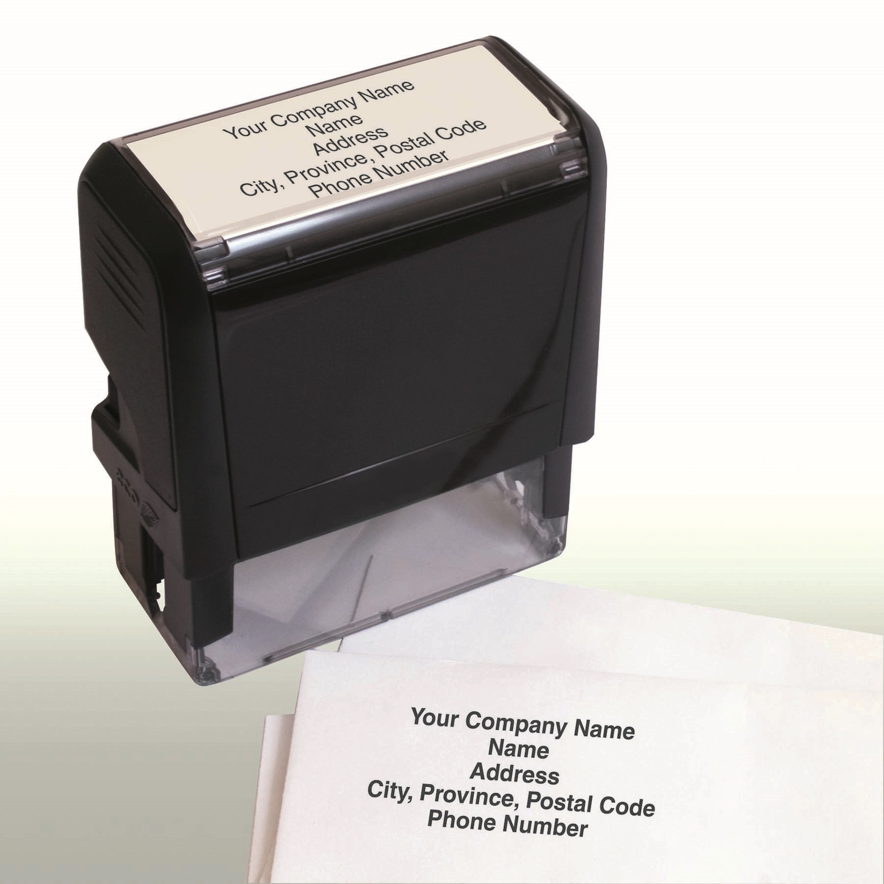 Stamp - Custom, Self-Inking, various sizes 4