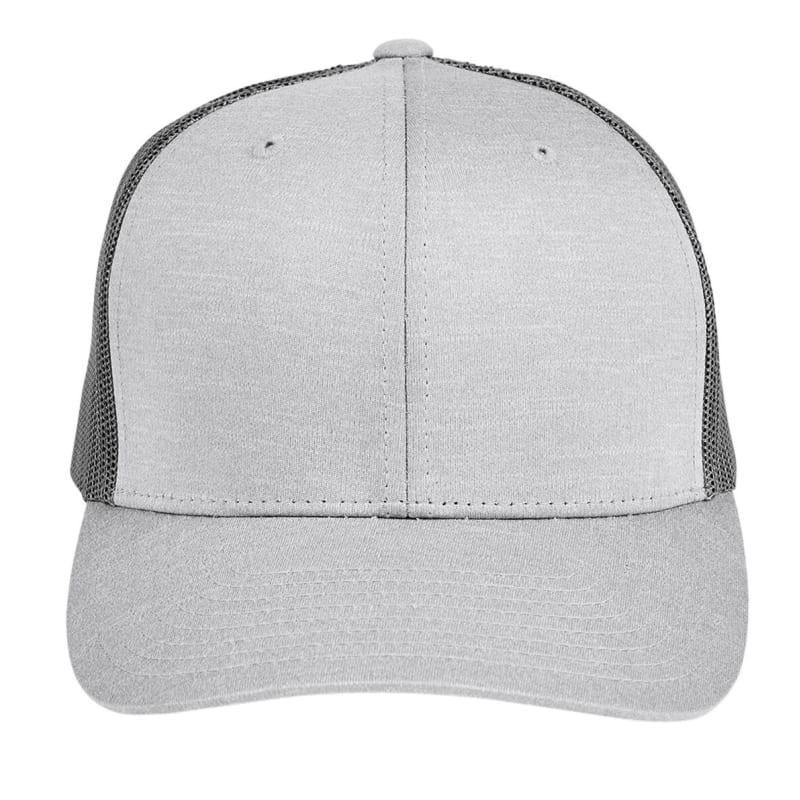 Team 365 By Yupoong® Adult Zone Sonic Heather Trucker Cap 3