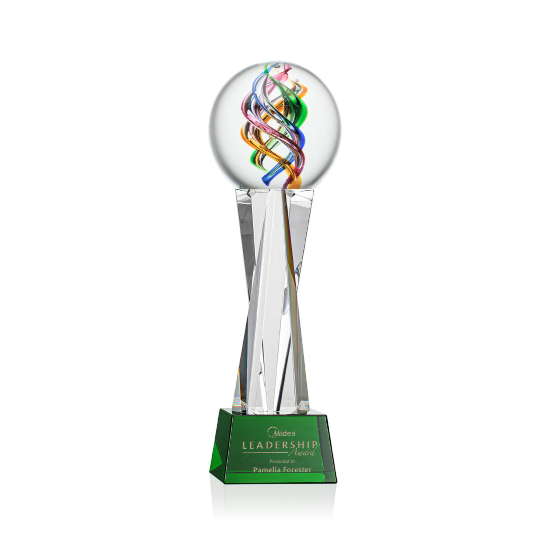 Galileo Award on Grafton Base - Green 6