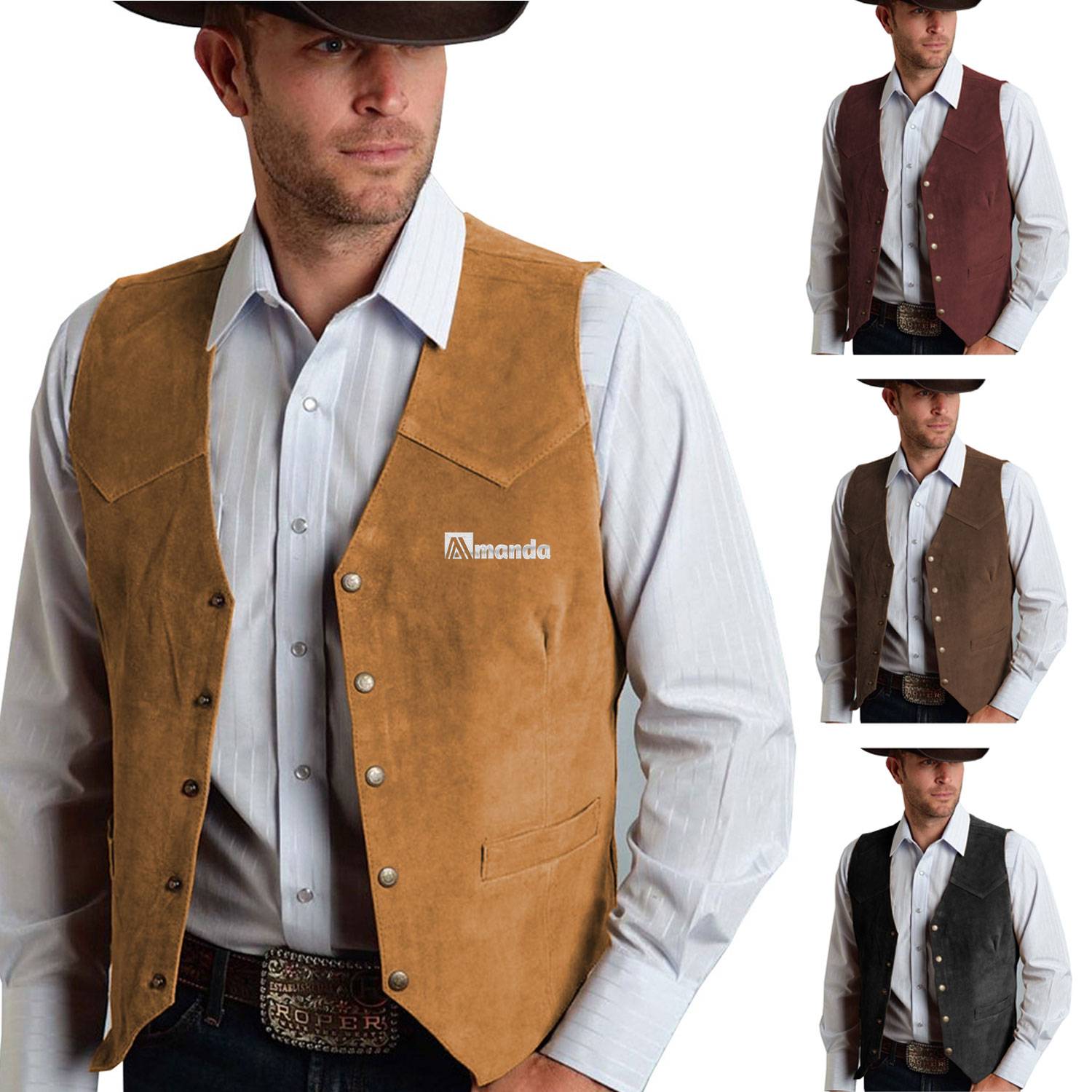 Men's Polyester Vest 6