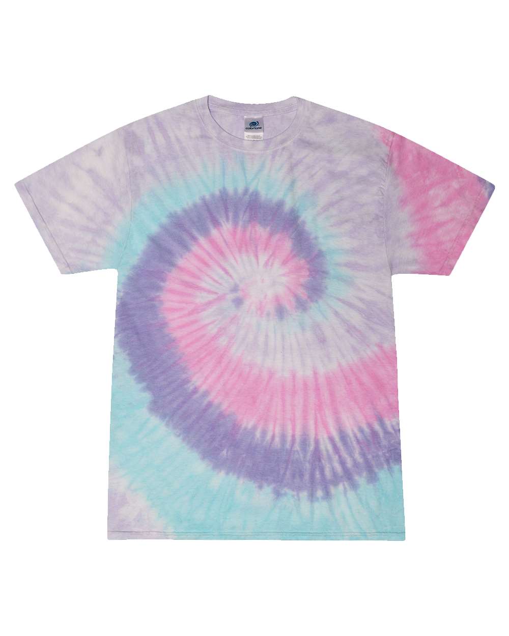 Unisex Multi-Color Tie-Dyed T-Shirt - 1000 312