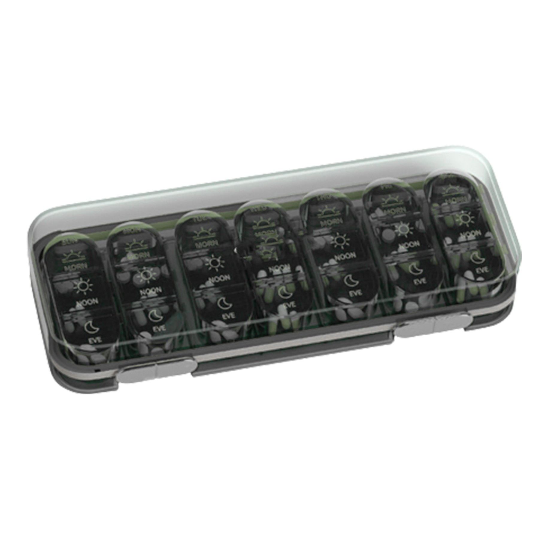 Weekly Pill Case With 21 Compartments 4