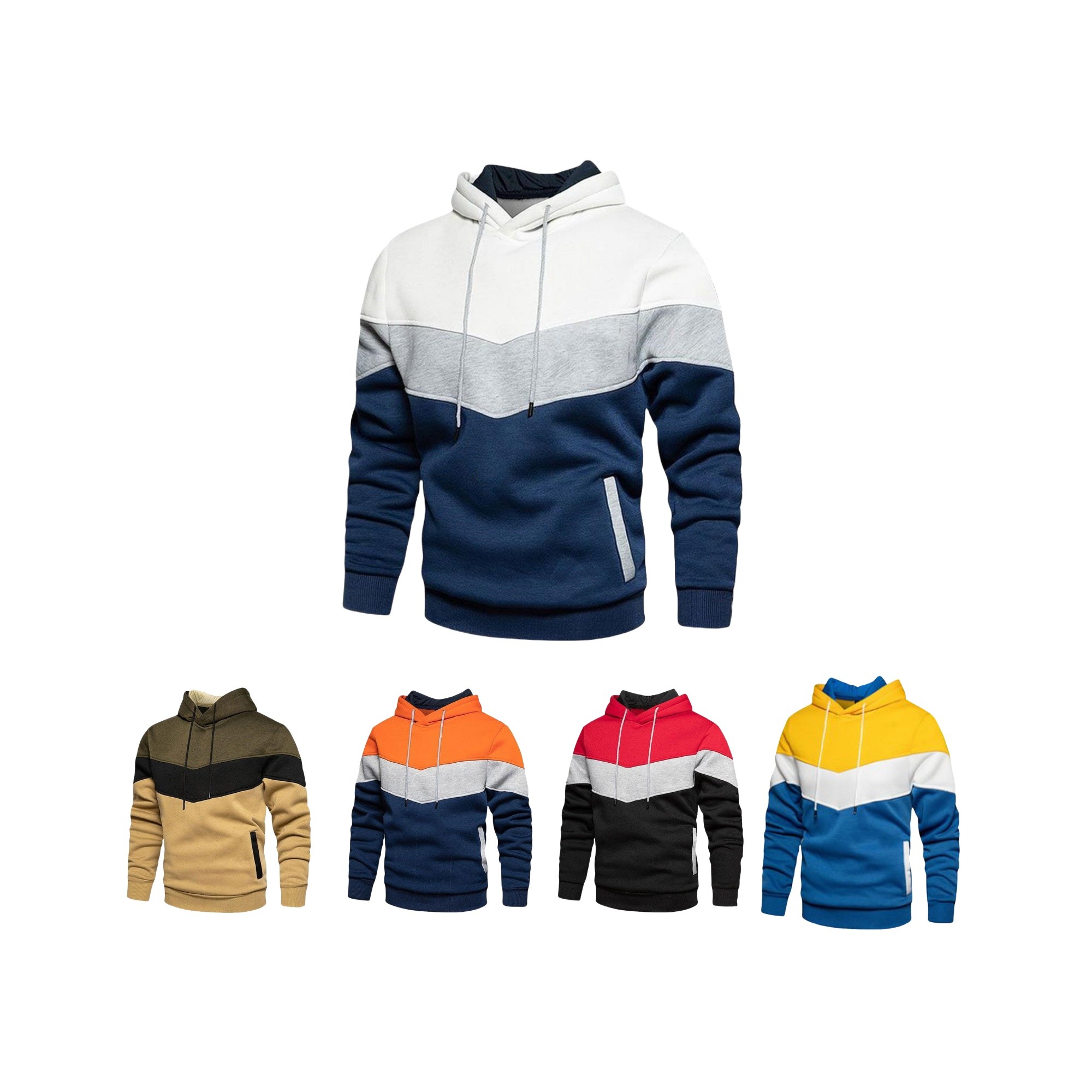 Long Sleeve Hoodie With Kangaroo Pockets, custom hoodie or sweatshirt with logo imprint 2