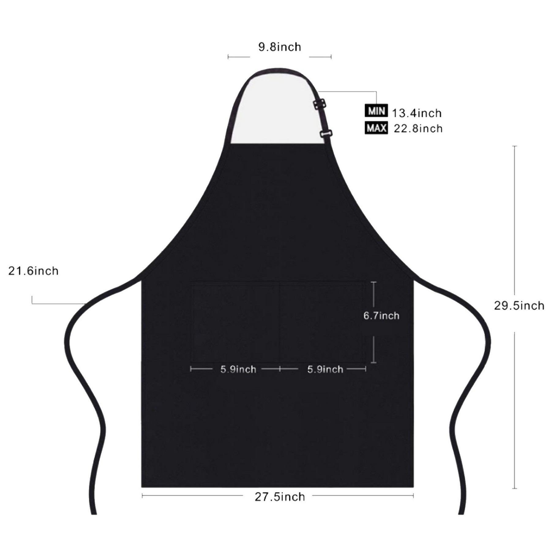 Adjustable Waterproof Apron 2