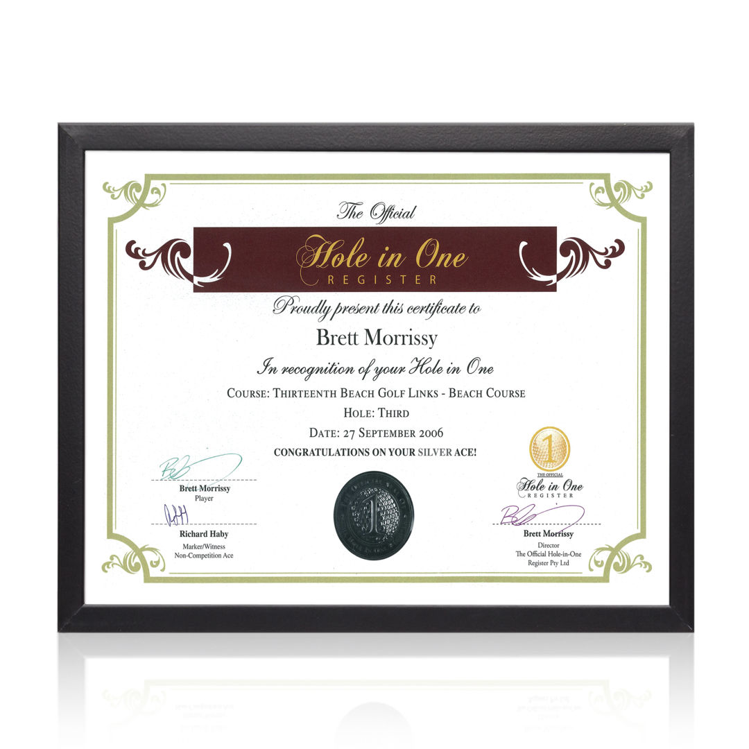 Metropolitan Certificate Frame 6