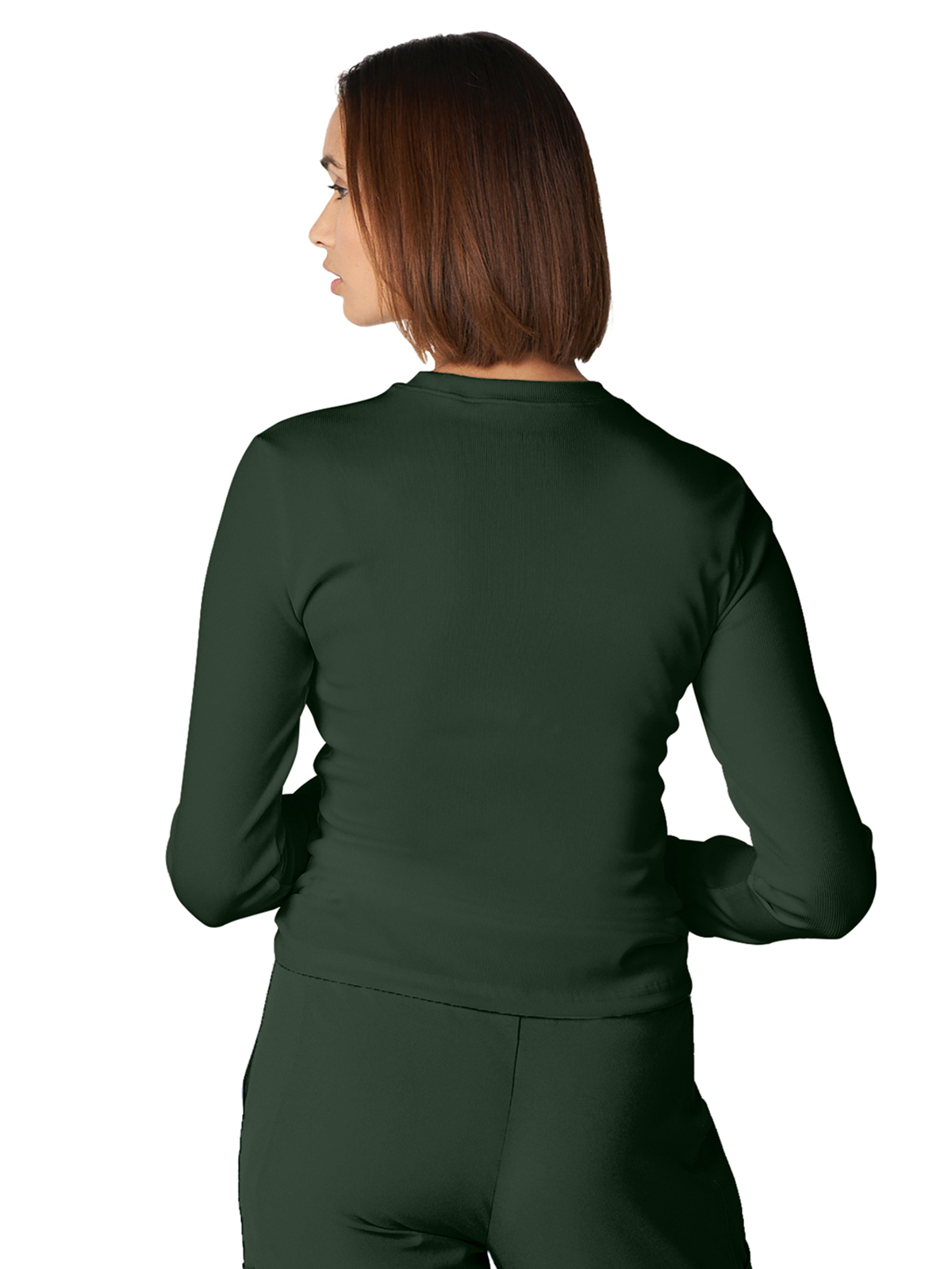 Landau - Forward - Women's One-Pocket Long-Sleeve Crew Neck Underscrub Tee 50