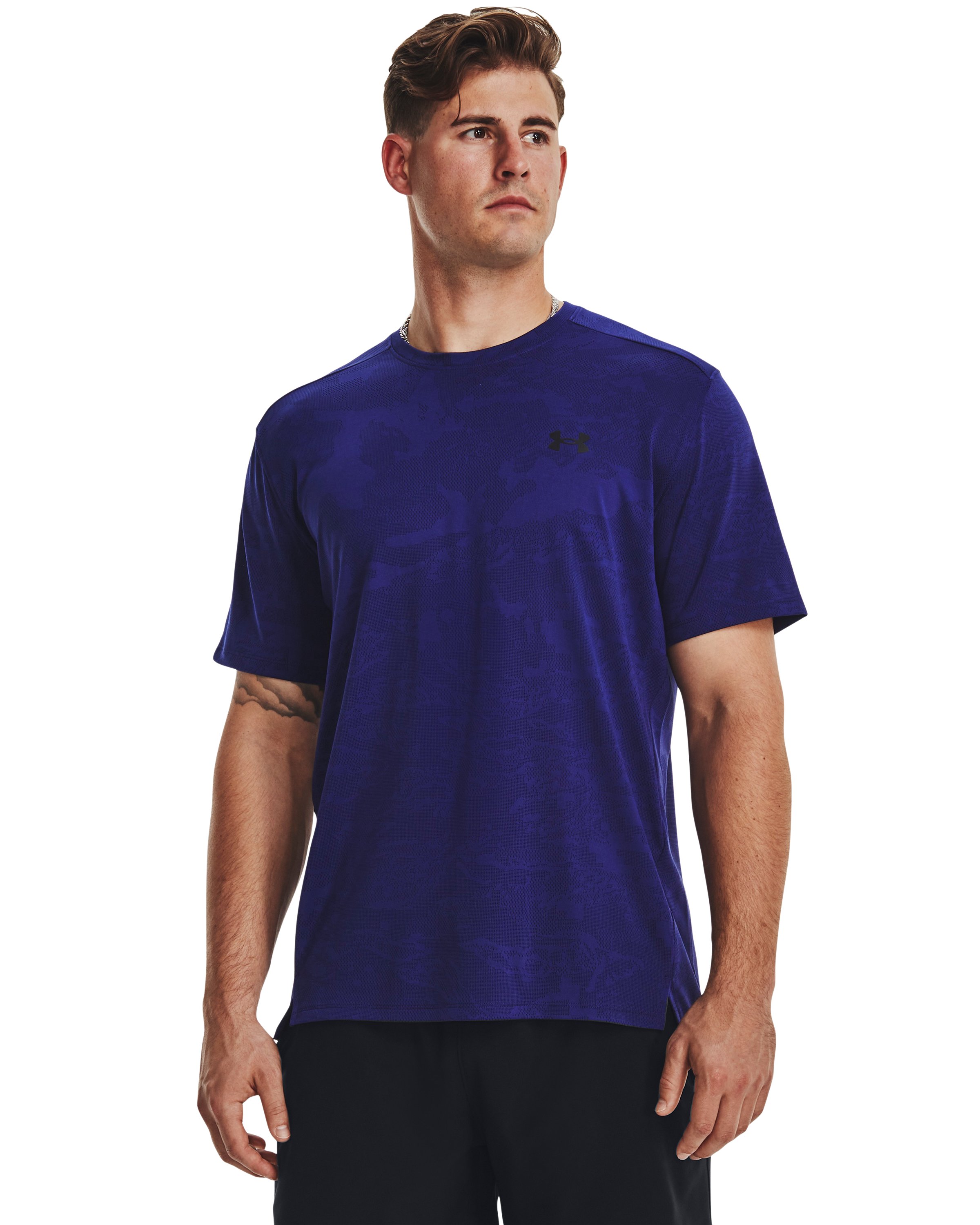 UA Tech Vent Jacquard Men's Short Sleeve 7