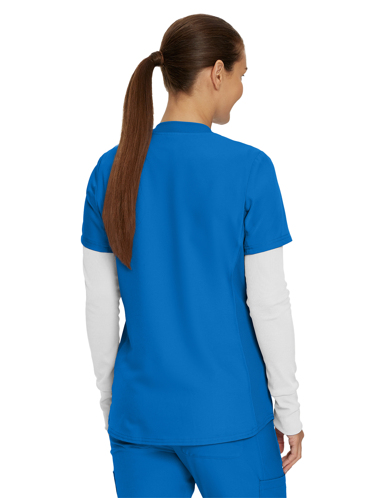 Landau - Forward - Women's One-Pocket Long-Sleeve Crew Neck Underscrub Tee 36