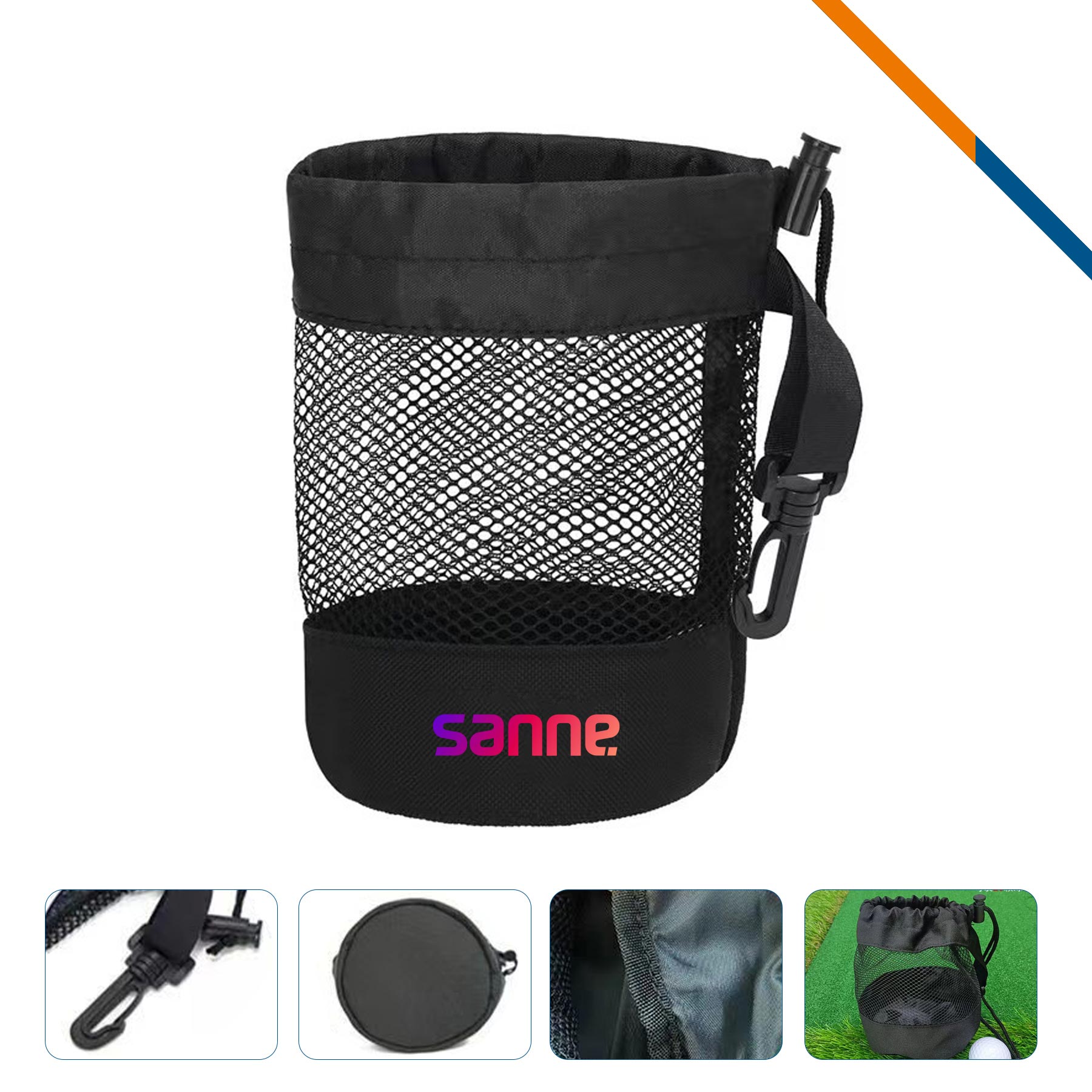 Netdraw Golf Ball Pouch 5