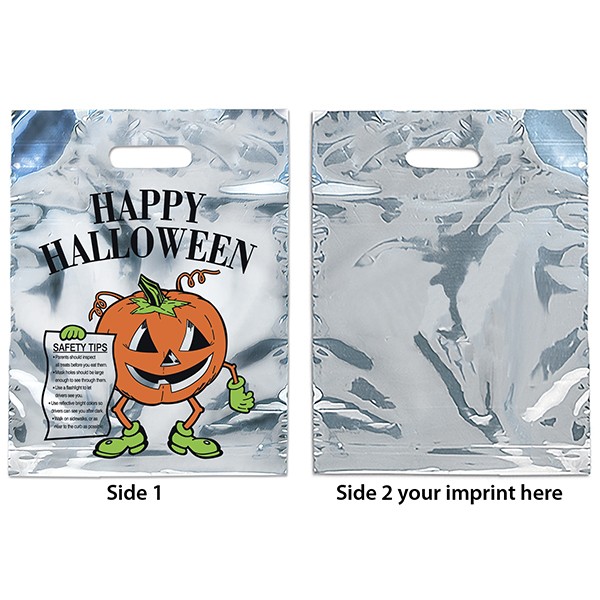 Sliver Reflective Pumpkin - Flexo Ink Print 2