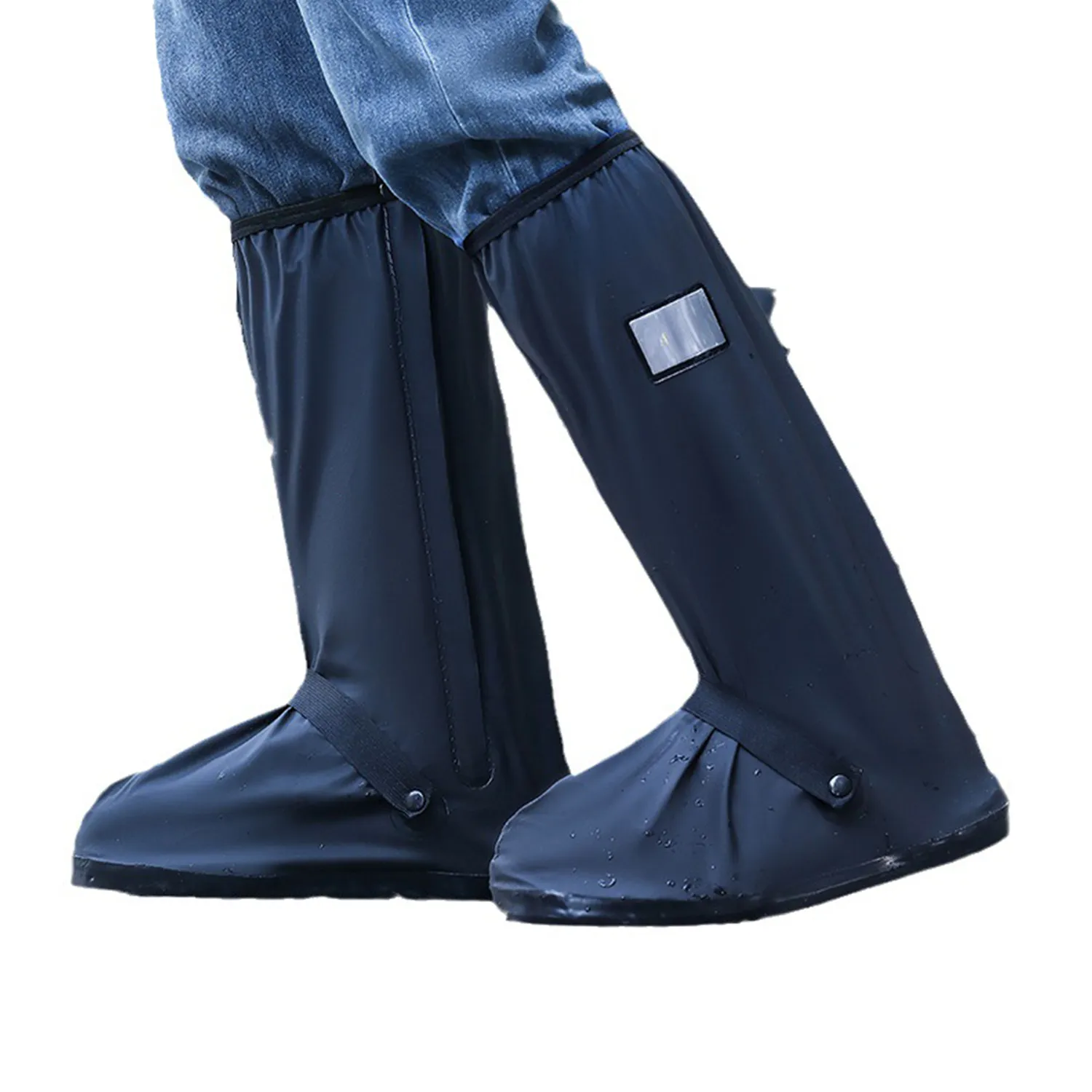 PVC Thick Wear-Resistant Mid-Tube Shoe Cover 2