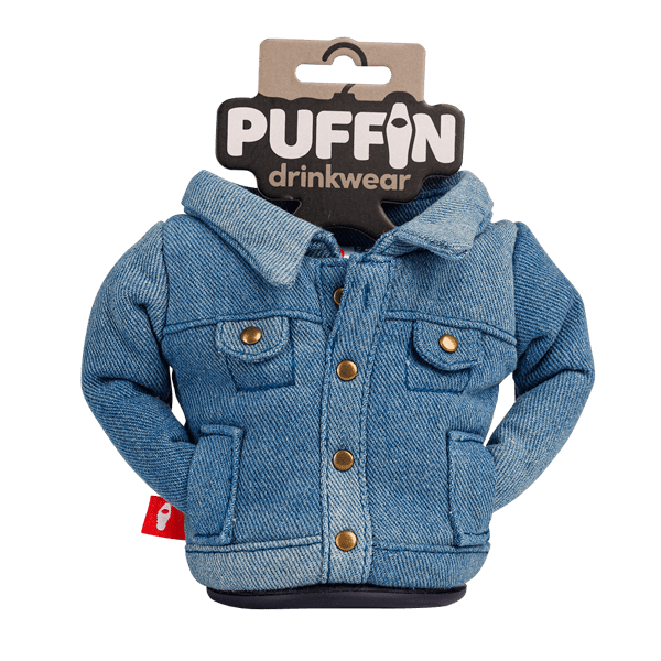 The Denim Can Cooler, By Puffin Drinkwear 16